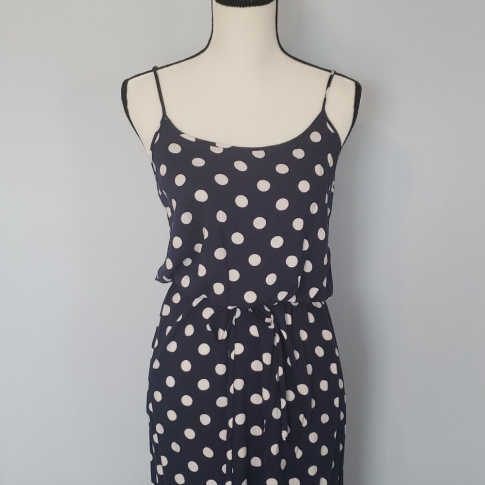 Polka dot maxi